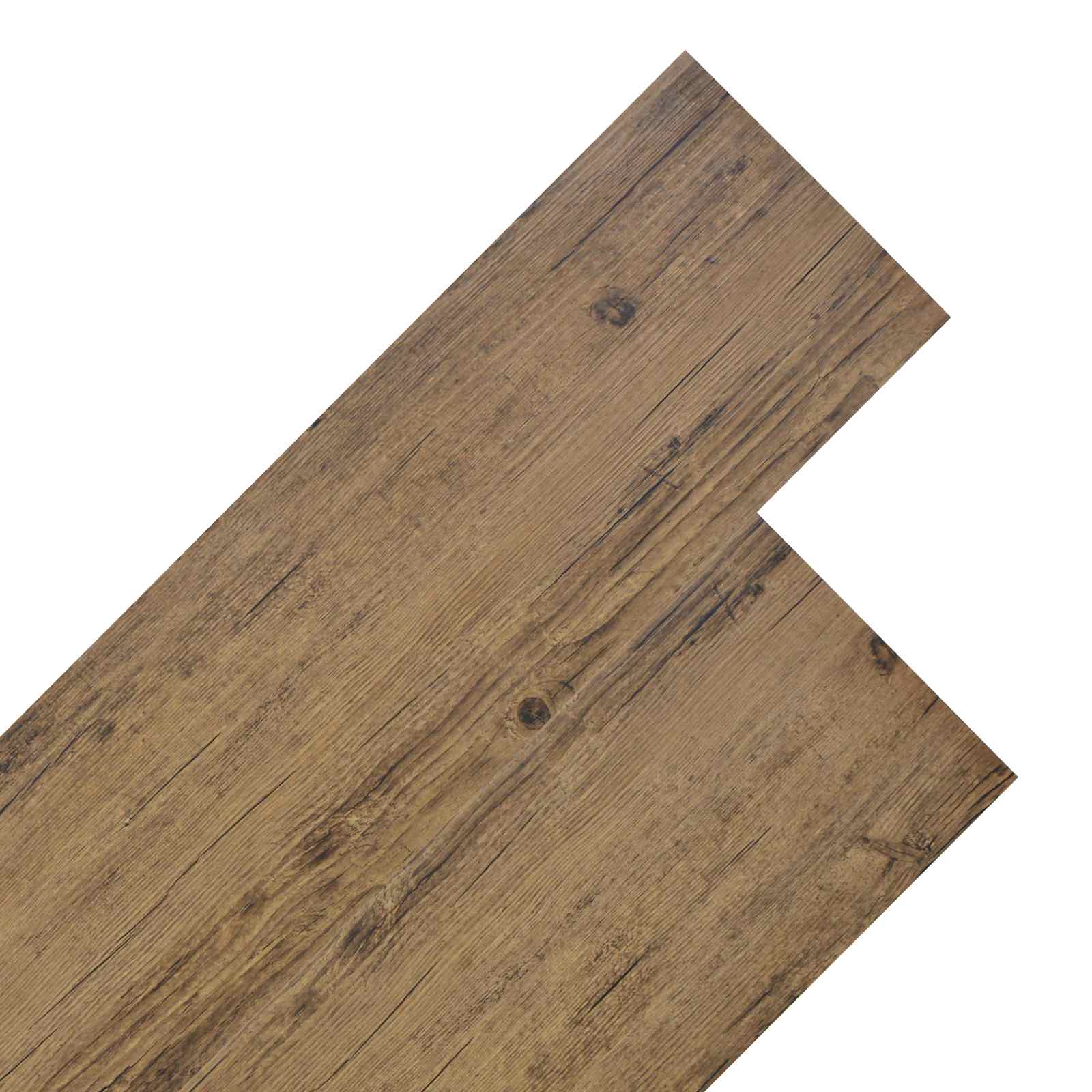 Vloerplanken 18 pcs Walnoot Bruin 5,26 m² PVC is nu te koop bij PeponiXL, paradijselijk wonen!