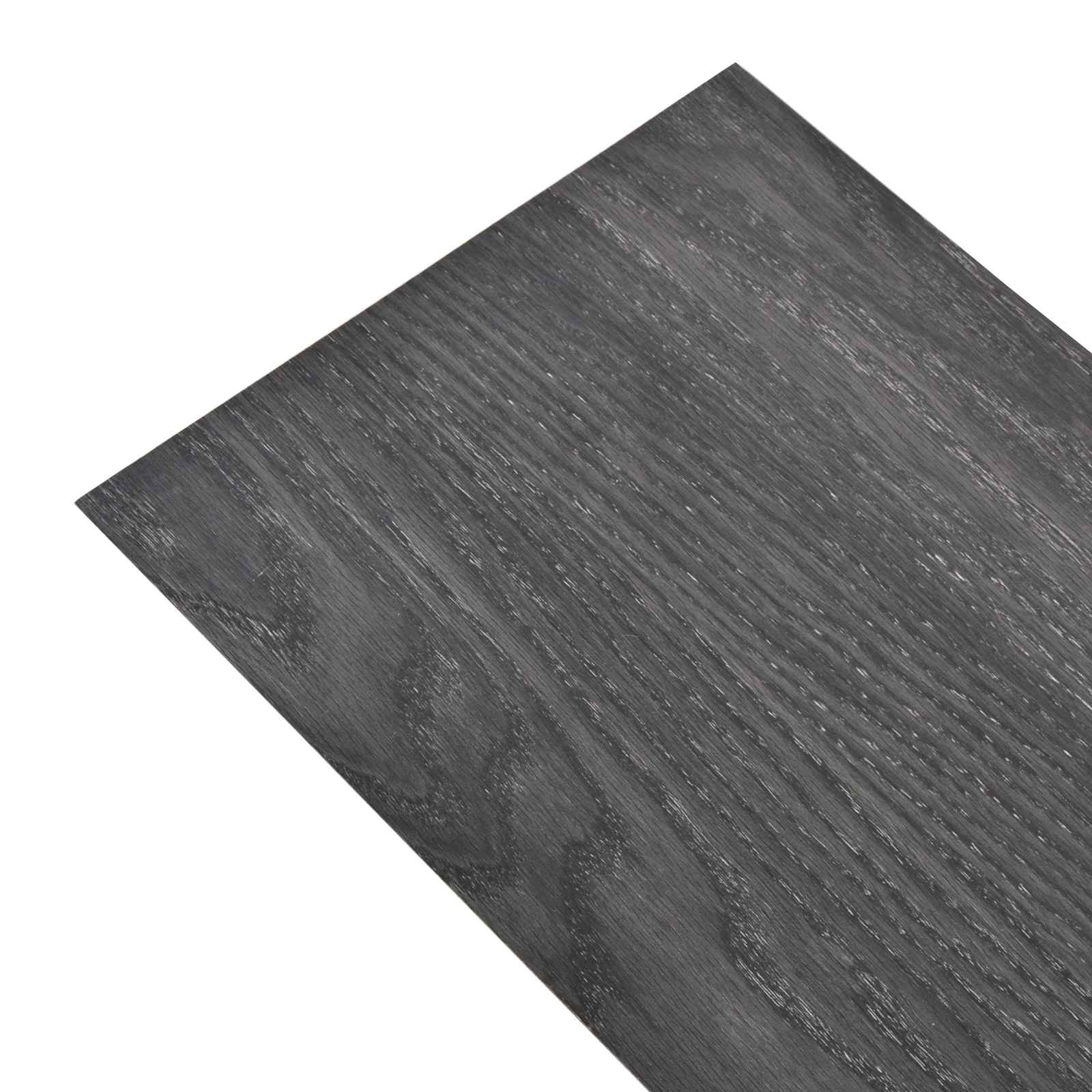Vloerplanken 18 pcs Zwart en Wit 5,26 m² PVC is nu te koop bij PeponiXL, paradijselijk wonen!