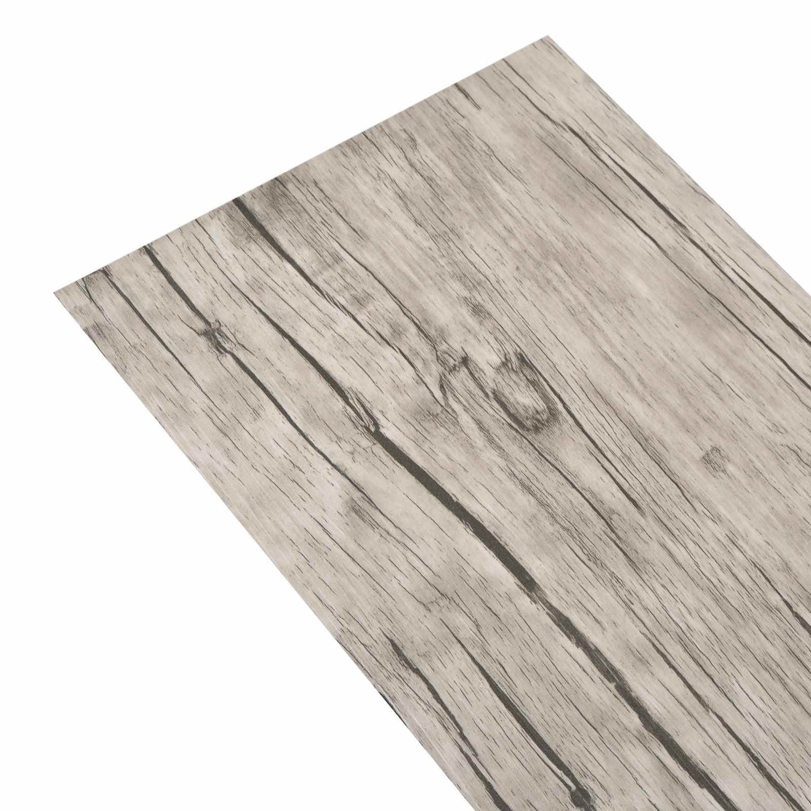 Vloerplanken 5,02 m² 36 pcs PVC Eiken Gewassen is nu te koop bij PeponiXL, paradijselijk wonen!