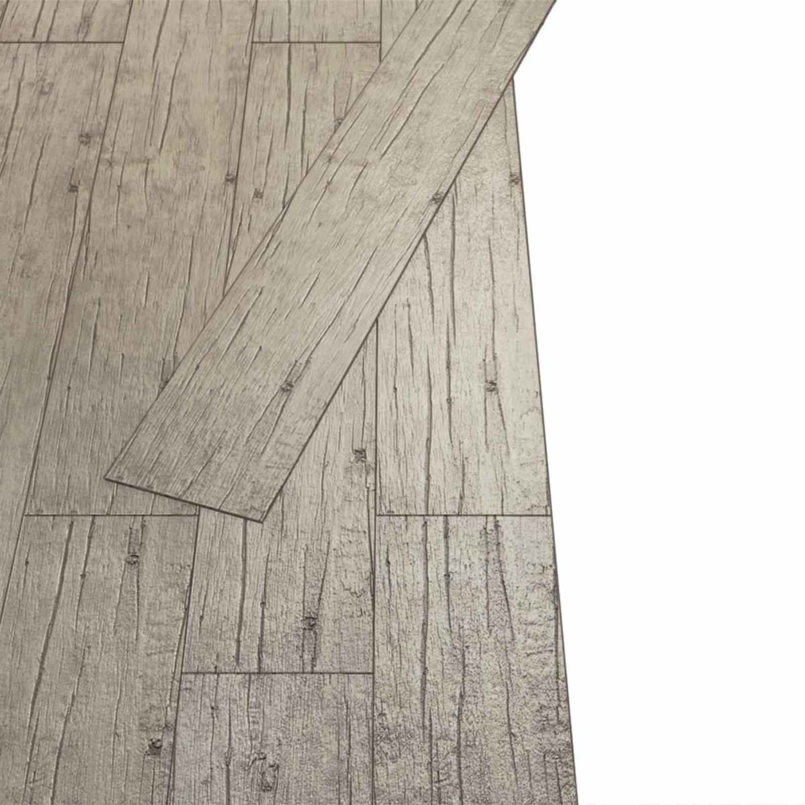 Vloerplanken 5,02 m² 36 pcs PVC Eiken Gewassen is nu te koop bij PeponiXL, paradijselijk wonen!