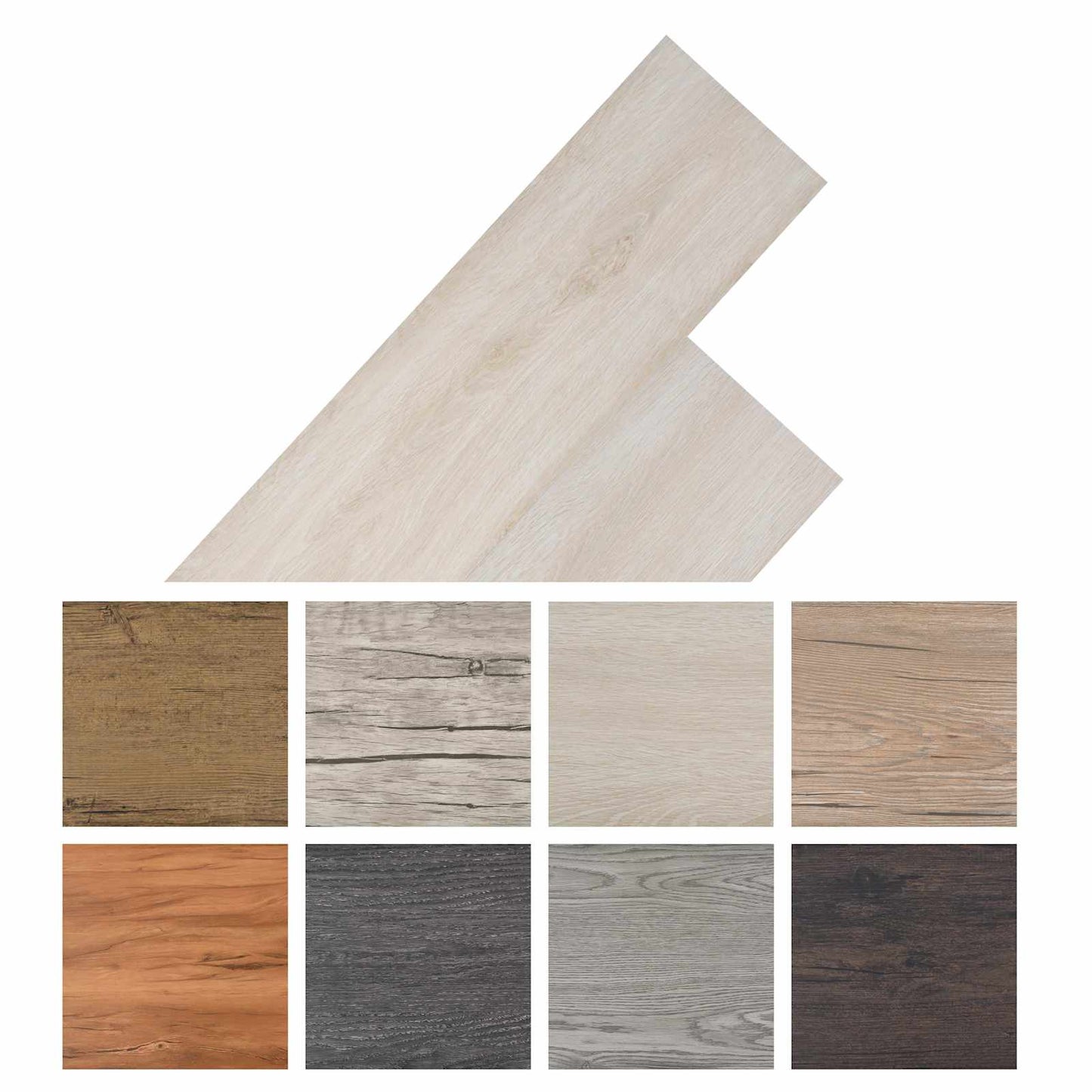 Vloerplanken 36 pcs Eiken Klassiek Wit 5,02 m² PVC is nu te koop bij PeponiXL, paradijselijk wonen!