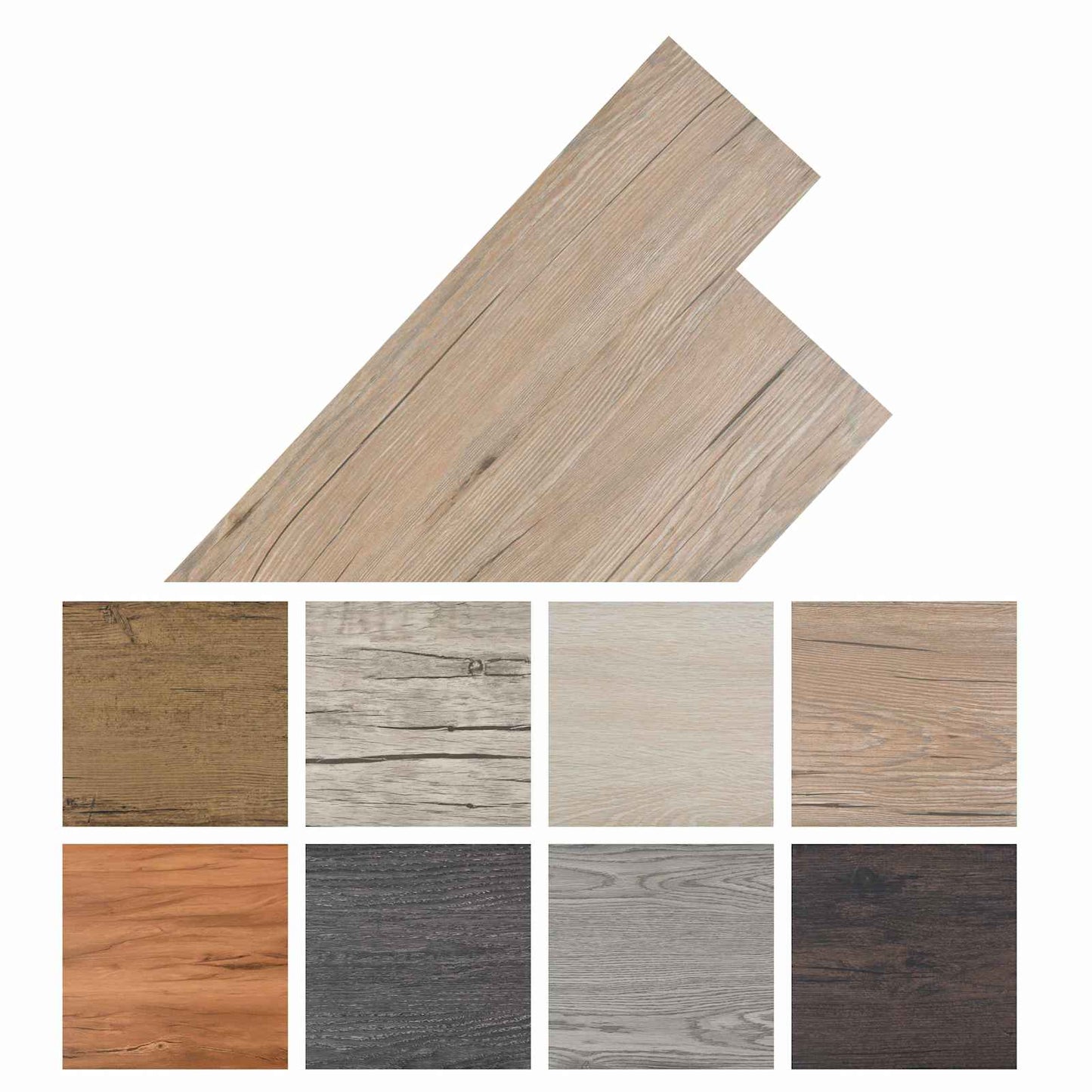 Vloerplanken 36 pcs Eikenbruin 5,02 m² PVC is nu te koop bij PeponiXL, paradijselijk wonen!