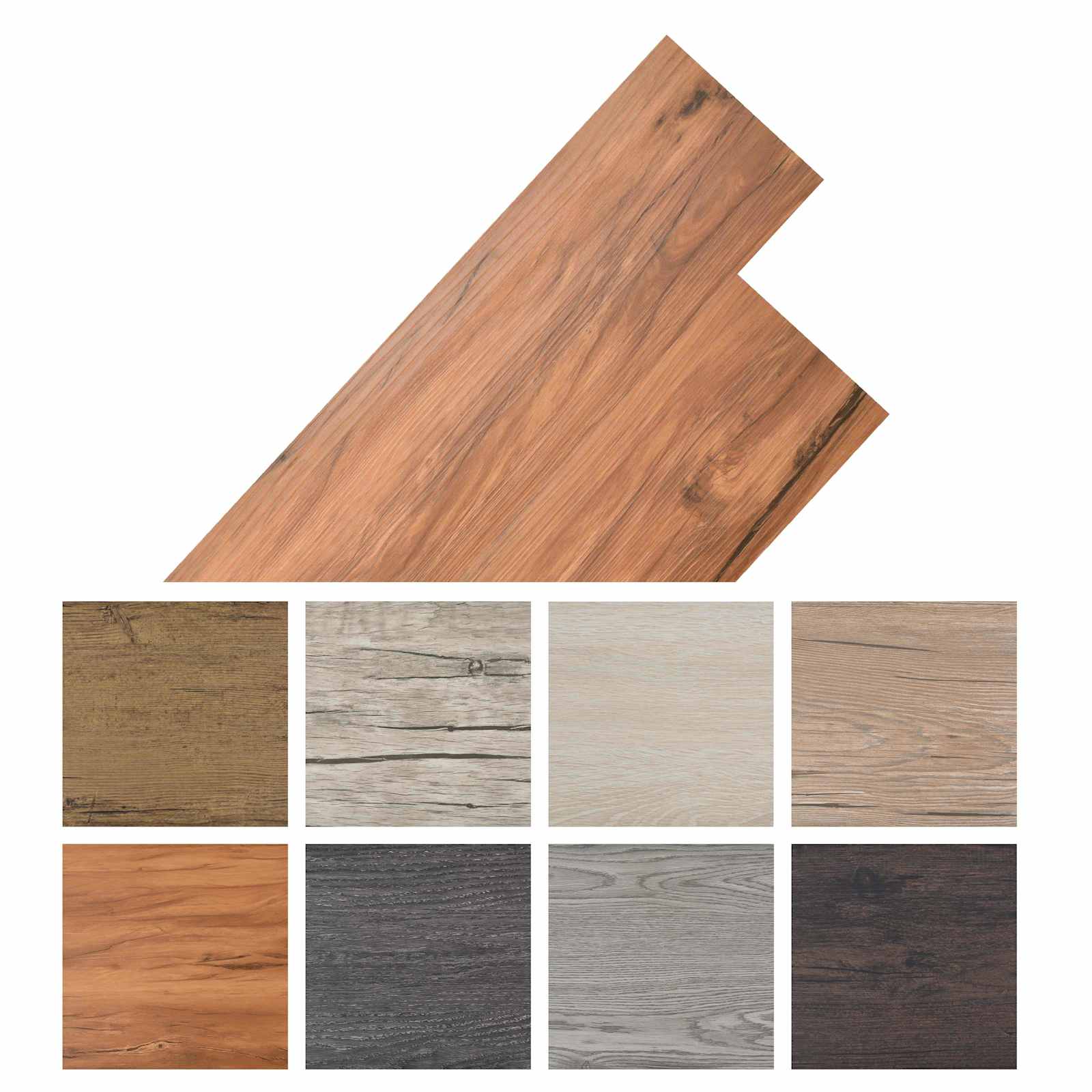Vloerplanken 36 pcs Naturel 5,02 m² PVC is nu te koop bij PeponiXL, paradijselijk wonen!