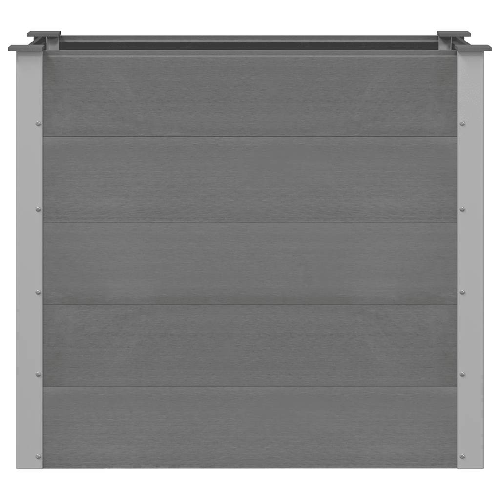 Plantenbak verhoogd 100x50x91 cm HKC grijs is nu te koop bij PeponiXL, paradijselijk wonen!