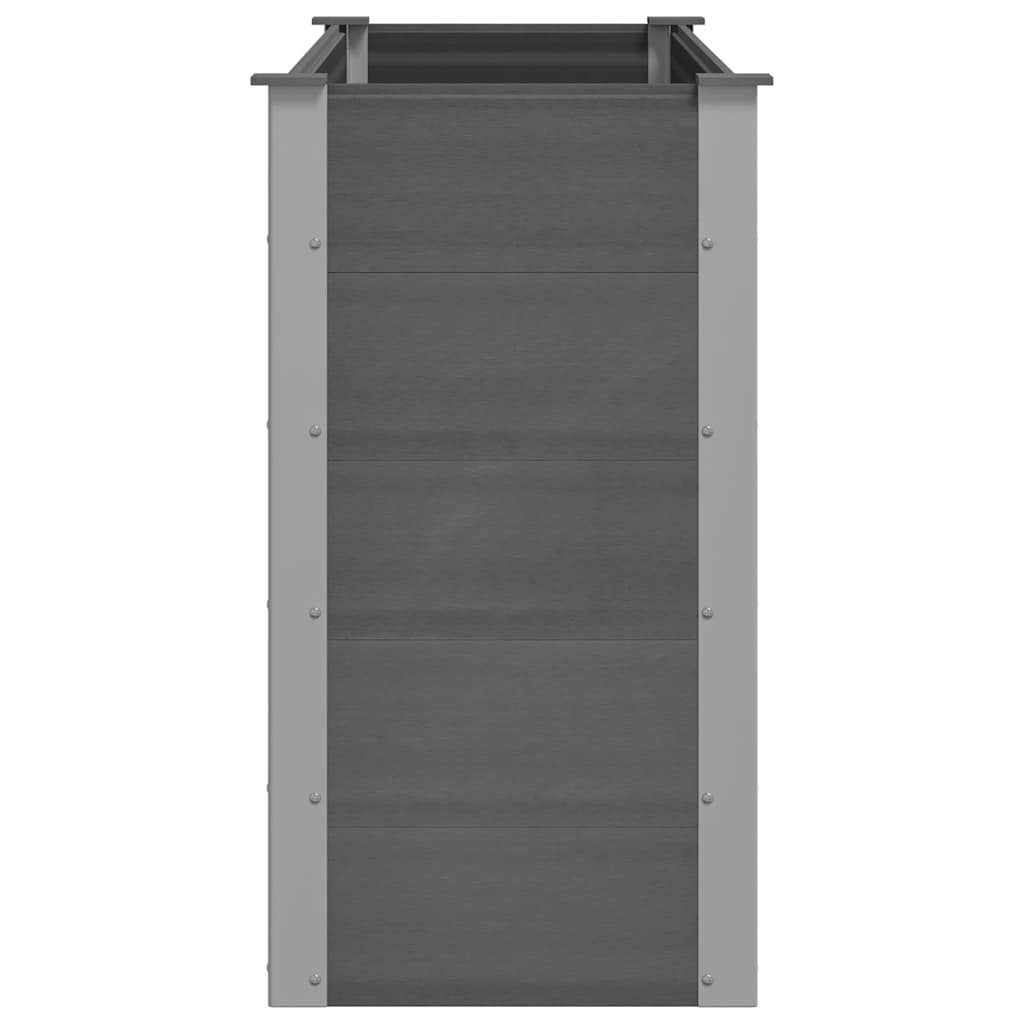 Plantenbak verhoogd 150x50x91 cm HKC grijs is nu te koop bij PeponiXL, paradijselijk wonen!