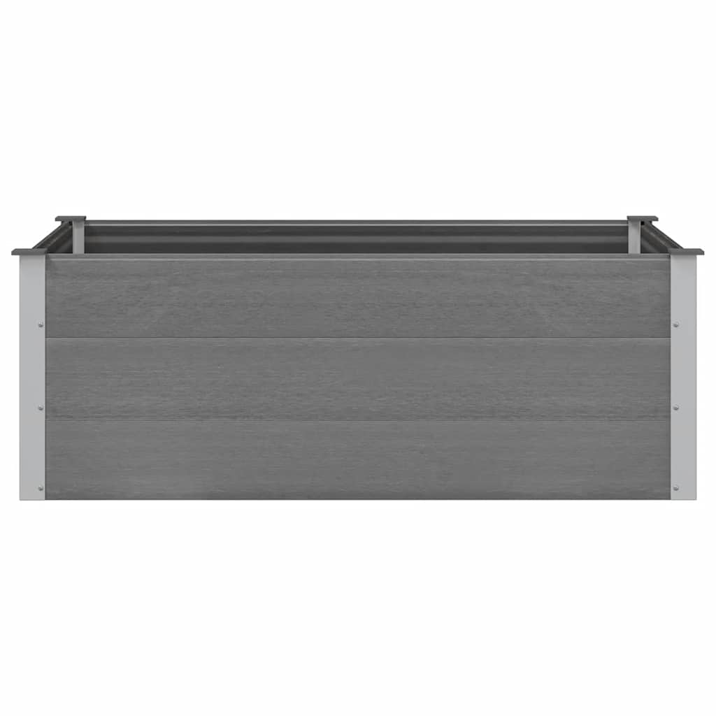 Plantenbak verhoogd 150x100x54 cm HKC grijs is nu te koop bij PeponiXL, paradijselijk wonen!