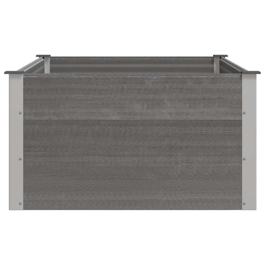 Plantenbak verhoogd 150x100x54 cm HKC grijs is nu te koop bij PeponiXL, paradijselijk wonen!