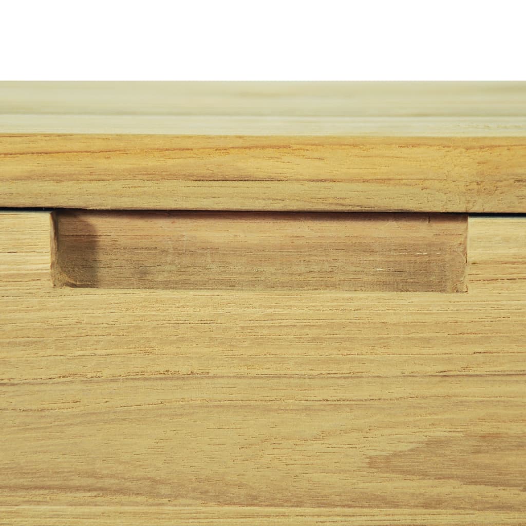 Wandtafel 120x35x76 cm massief teakhout is nu te koop bij PeponiXL, paradijselijk wonen!