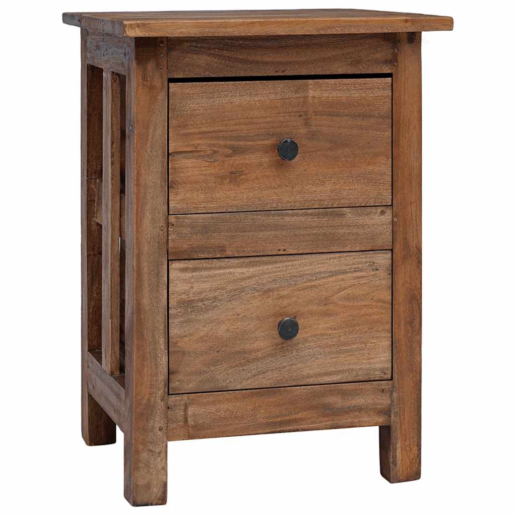 Nachtkastje 40x30x51 cm massief mahoniehout is nu te koop bij PeponiXL, paradijselijk wonen!