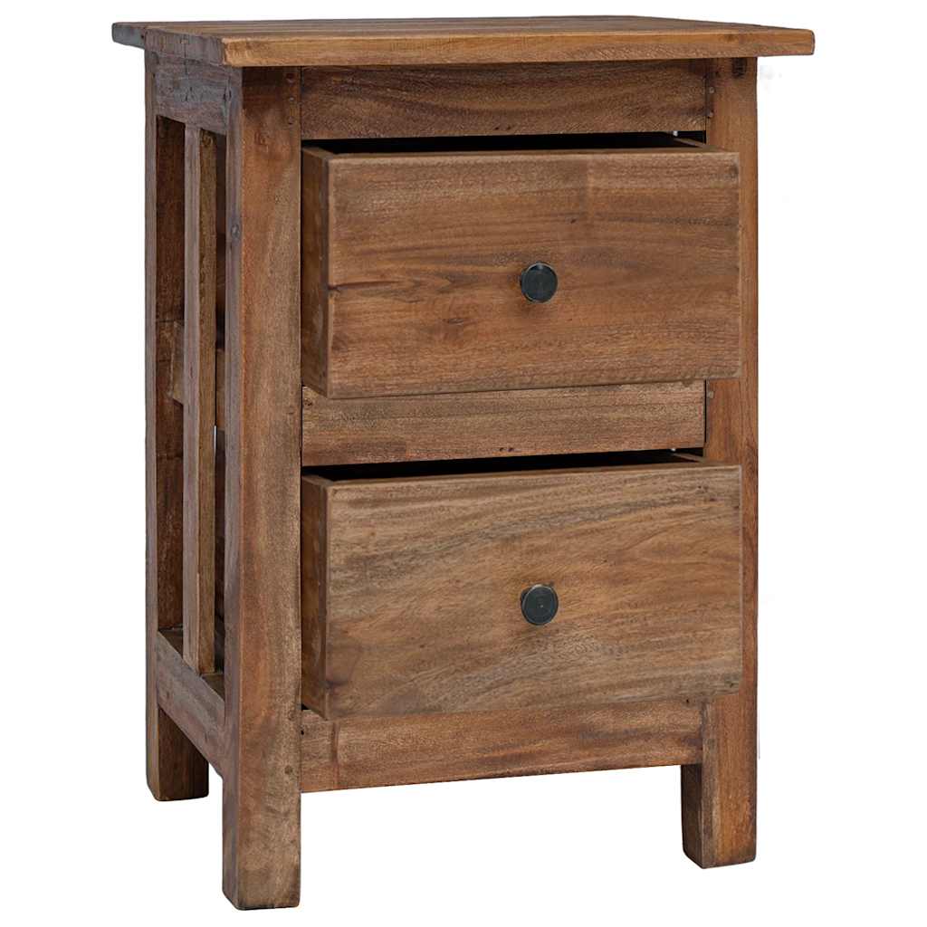 Nachtkastje 40x30x51 cm massief mahoniehout is nu te koop bij PeponiXL, paradijselijk wonen!
