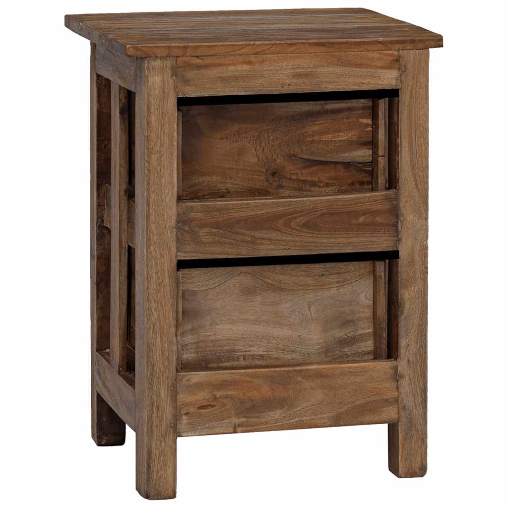 Nachtkastje 40x30x51 cm massief mahoniehout is nu te koop bij PeponiXL, paradijselijk wonen!