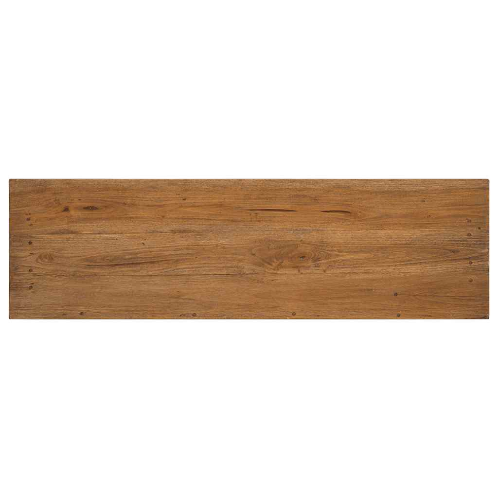 Dressoir 100x30x50 cm massief mahoniehout is nu te koop bij PeponiXL, paradijselijk wonen!