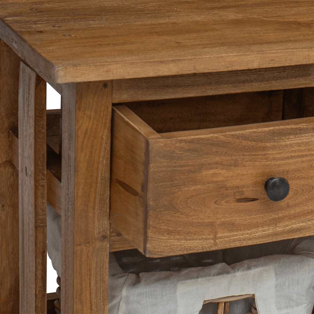 Dressoir 100x30x50 cm massief mahoniehout is nu te koop bij PeponiXL, paradijselijk wonen!