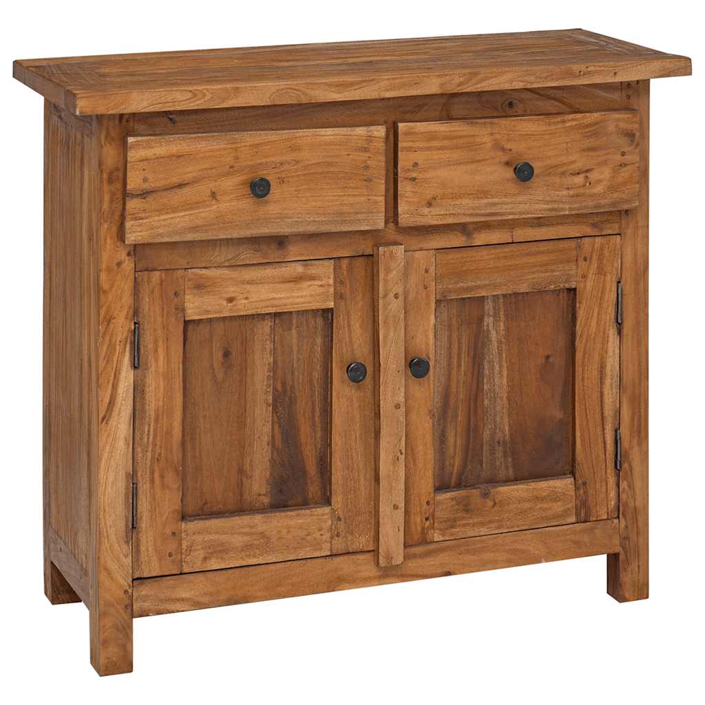 Dressoir 75x30x65 cm massief mahoniehout is nu te koop bij PeponiXL, paradijselijk wonen!