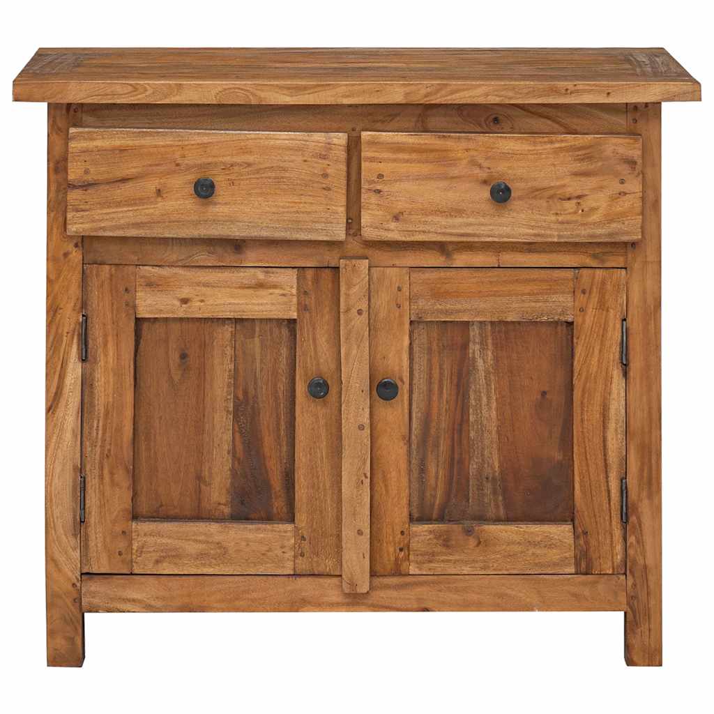 Dressoir 75x30x65 cm massief mahoniehout is nu te koop bij PeponiXL, paradijselijk wonen!