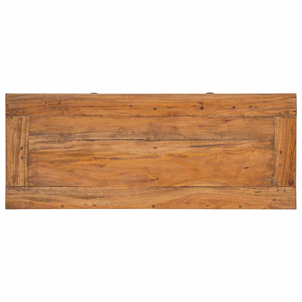 Dressoir 75x30x65 cm massief mahoniehout is nu te koop bij PeponiXL, paradijselijk wonen!