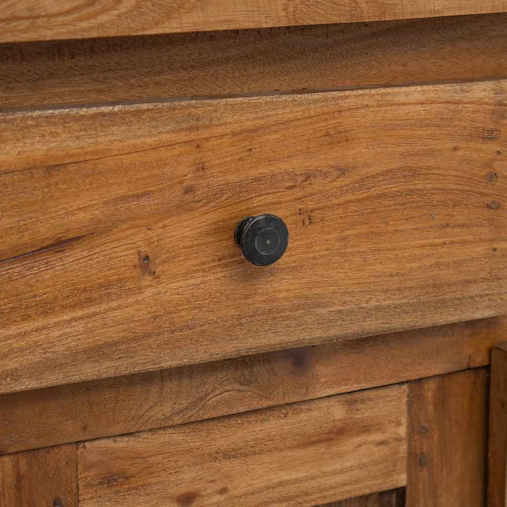 Dressoir 75x30x65 cm massief mahoniehout is nu te koop bij PeponiXL, paradijselijk wonen!
