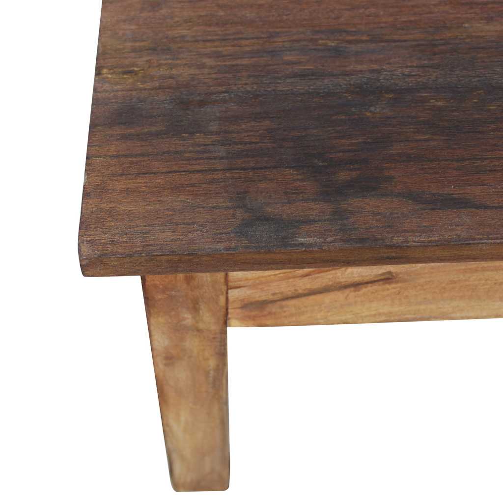 Salontafel 96x73x45 cm massief mahoniehout is nu te koop bij PeponiXL, paradijselijk wonen!