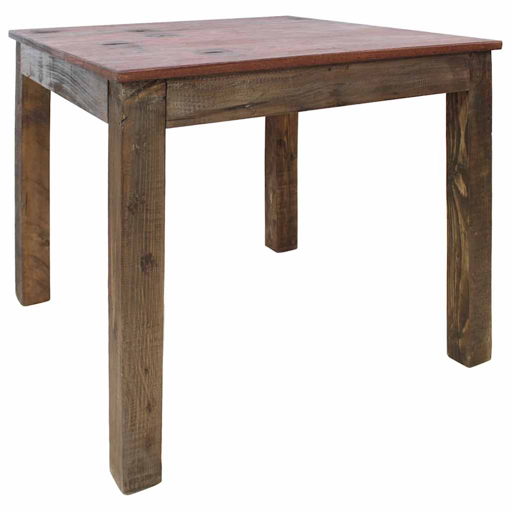 Eettafel 82x80x76 cm gemengd gerecycled hout is nu te koop bij PeponiXL, paradijselijk wonen!
