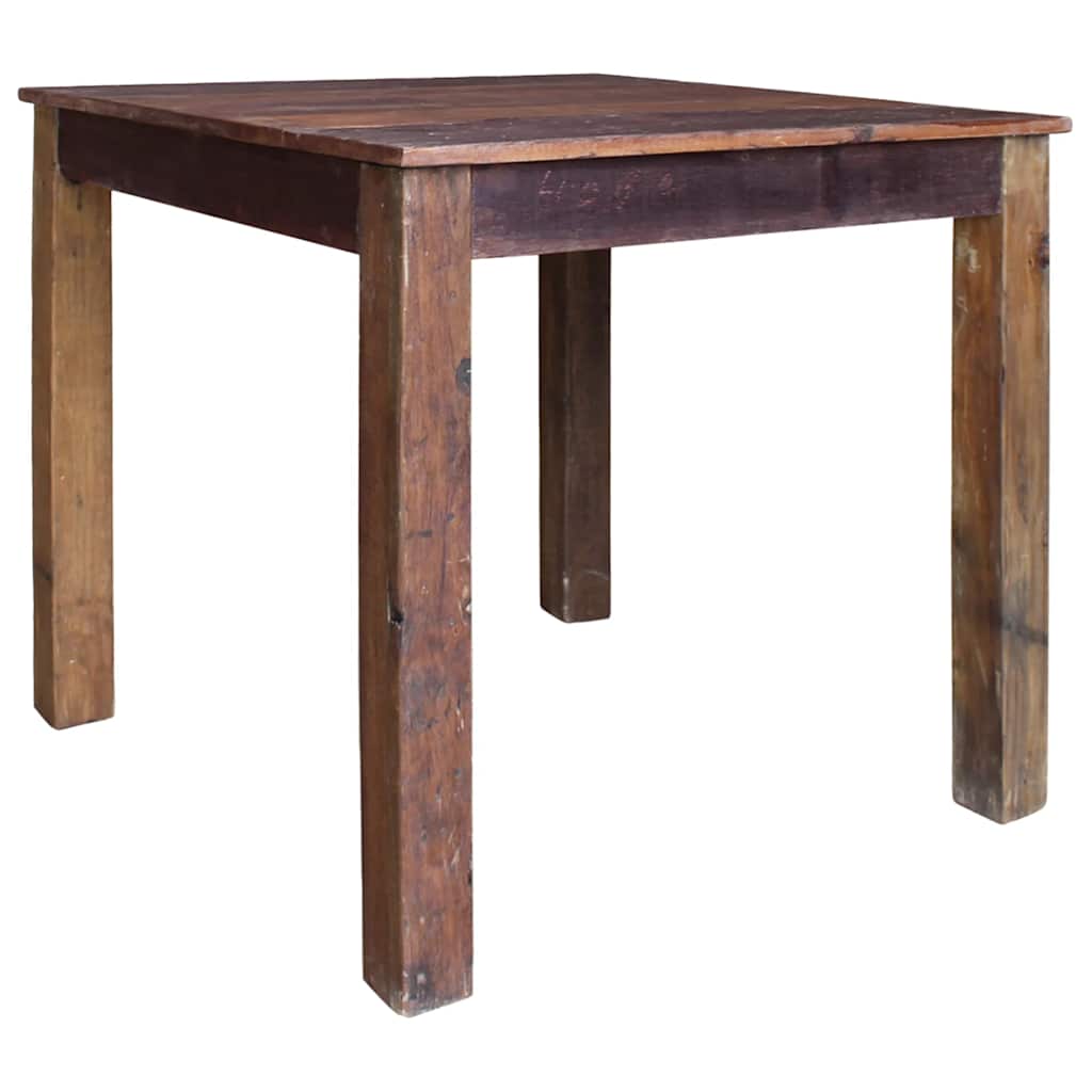 Eettafel 82x80x76 cm gemengd gerecycled hout is nu te koop bij PeponiXL, paradijselijk wonen!