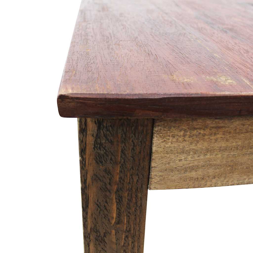 Eettafel 82x80x76 cm gemengd gerecycled hout is nu te koop bij PeponiXL, paradijselijk wonen!