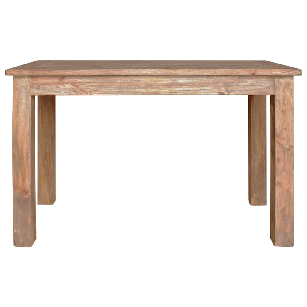 Eettafel 120x60x77 cm massief mahoniehout is nu te koop bij PeponiXL, paradijselijk wonen!