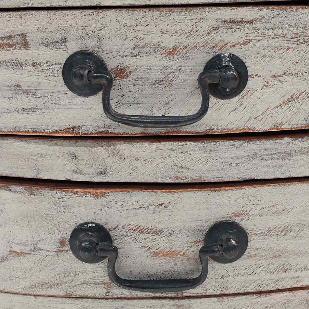 Nachtkastje 48x35x64 cm massief mahoniehout is nu te koop bij PeponiXL, paradijselijk wonen!