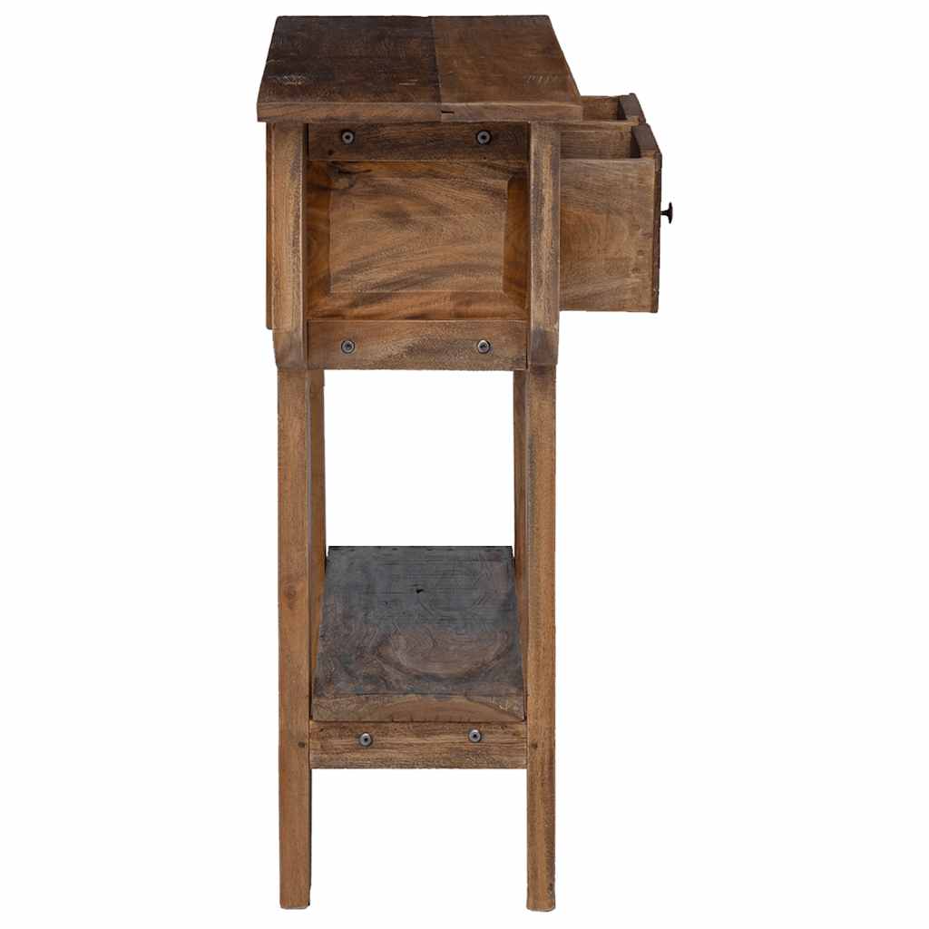 Wandtafel 80x35x80 cm gemengd gerecycled hout is nu te koop bij PeponiXL, paradijselijk wonen!