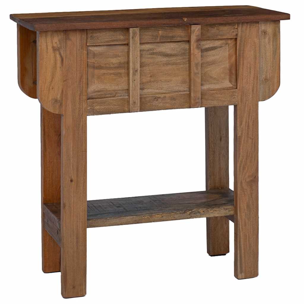 Wandtafel 80x35x80 cm gemengd gerecycled hout is nu te koop bij PeponiXL, paradijselijk wonen!