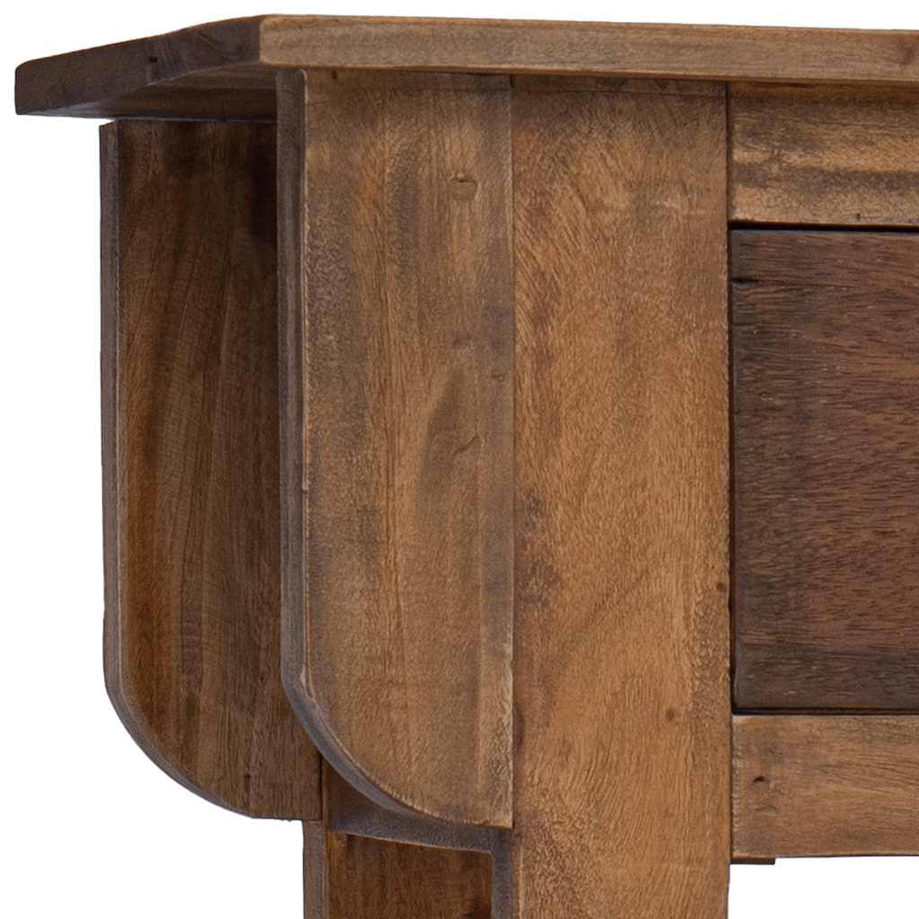 Wandtafel 80x35x80 cm gemengd gerecycled hout is nu te koop bij PeponiXL, paradijselijk wonen!