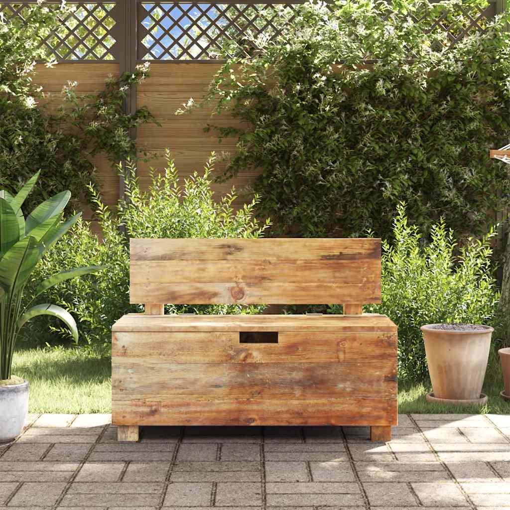 Bank 86x40x60 cm massief mahoniehout is nu te koop bij PeponiXL, paradijselijk wonen!