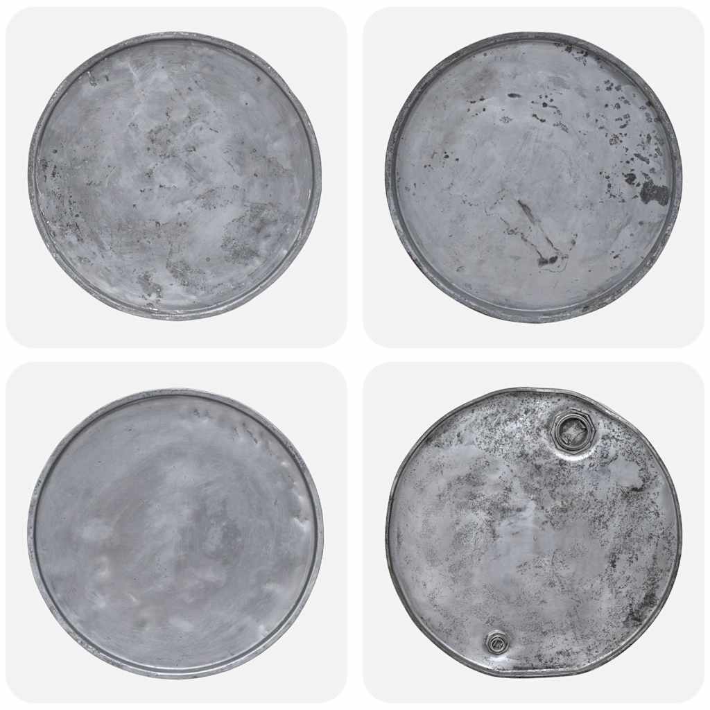 Salontafel 60x45 cm gemengd gerecycled hout zilver is nu te koop bij PeponiXL, paradijselijk wonen!