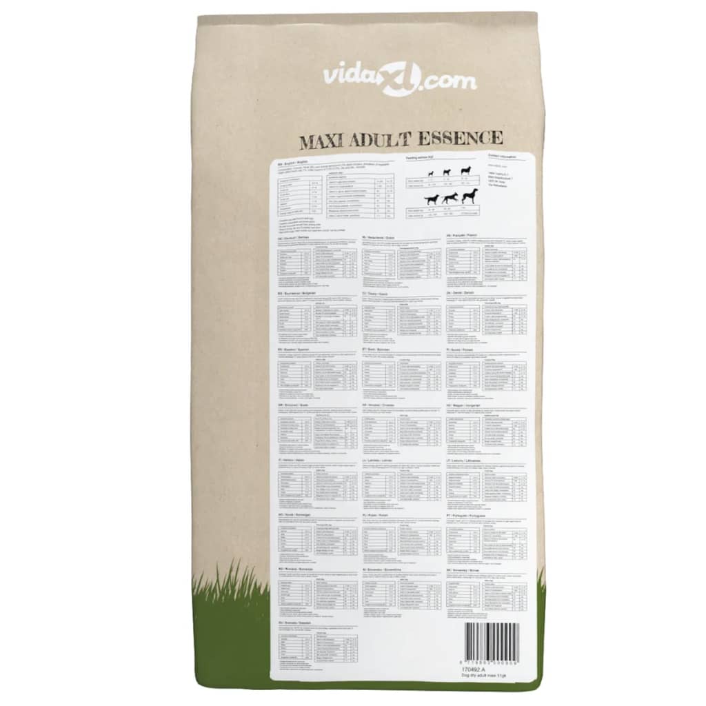 Premium hondenvoer droog Maxi Adult Essence Beef & Chicken 15kg is nu te koop bij PeponiXL, paradijselijk wonen!