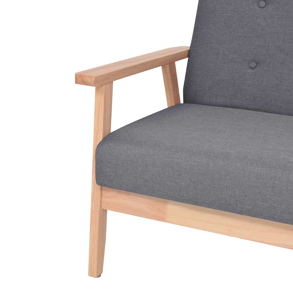 Fauteuil stof donkergrijs is nu te koop bij PeponiXL, paradijselijk wonen!
