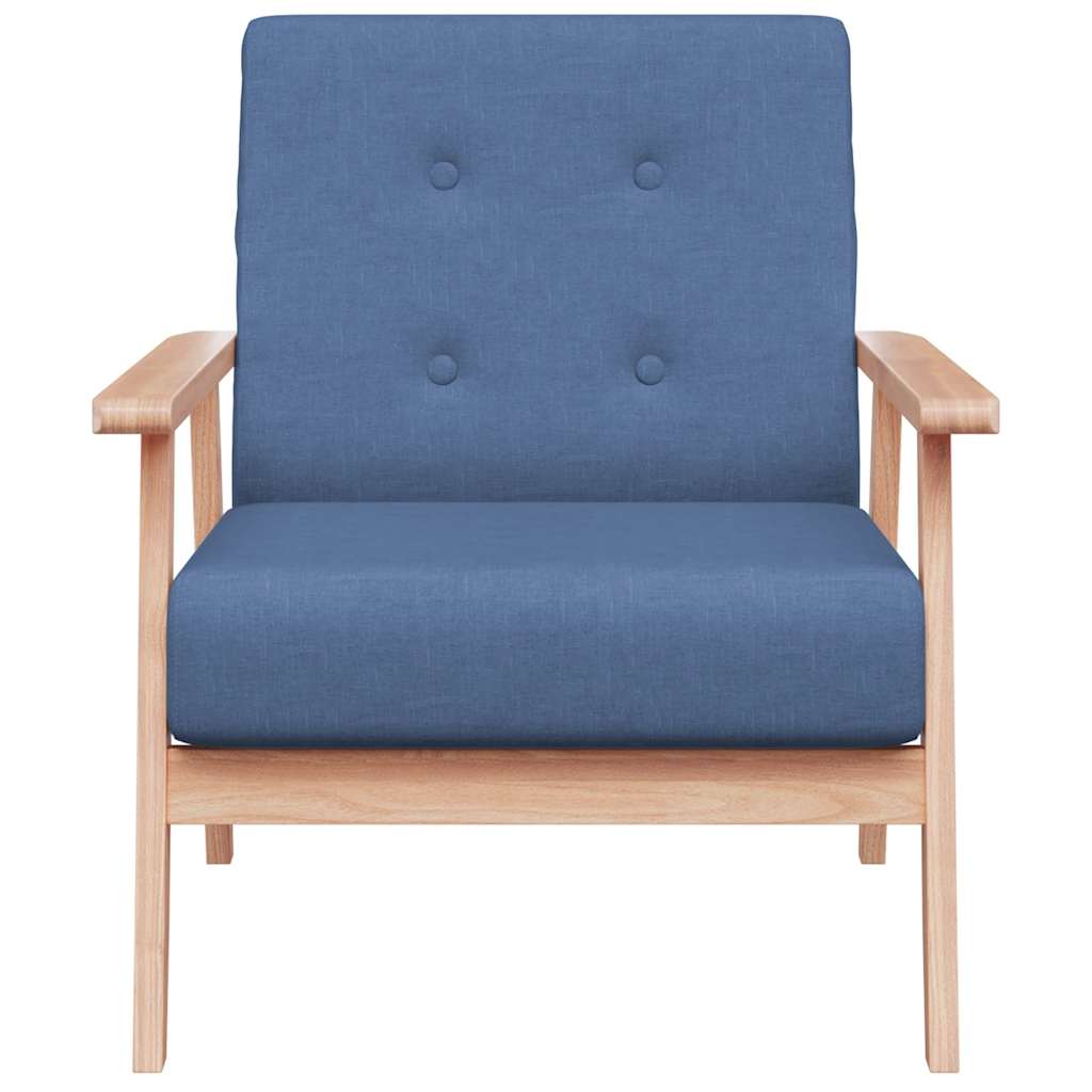 Fauteuil stof blauw is nu te koop bij PeponiXL, paradijselijk wonen!