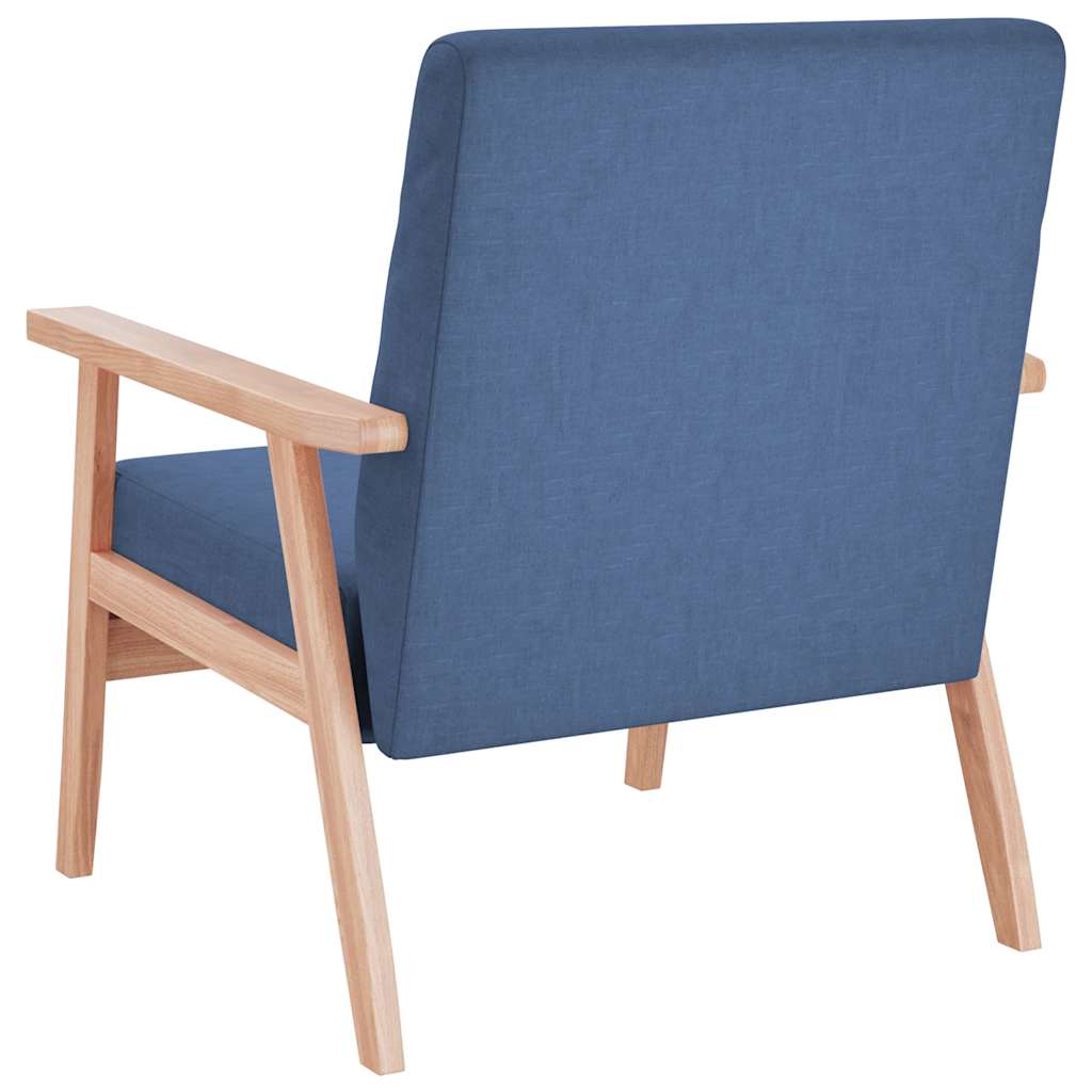 Fauteuil stof blauw is nu te koop bij PeponiXL, paradijselijk wonen!
