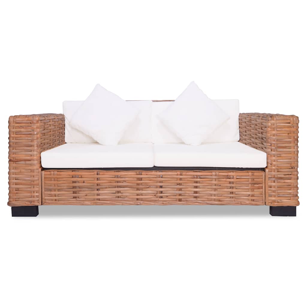 15-delig Bankstel natuurlijk rattan is nu te koop bij PeponiXL, paradijselijk wonen!