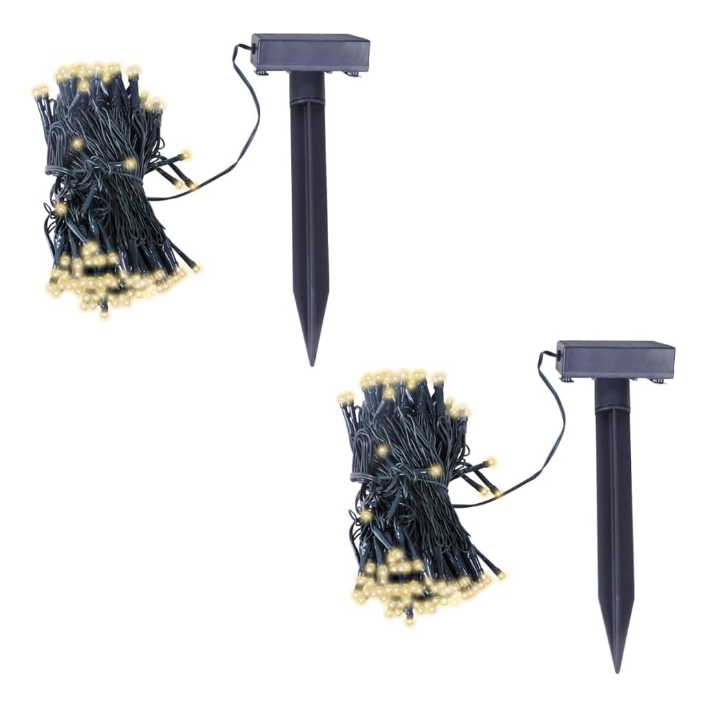 Lichtslingers solar LED warmwit 2 st is nu te koop bij PeponiXL, paradijselijk wonen!