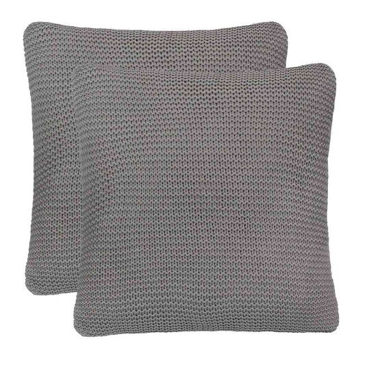 Plaid kussen Basketweave met kussen Grijs Katoen is nu te koop bij PeponiXL, paradijselijk wonen!