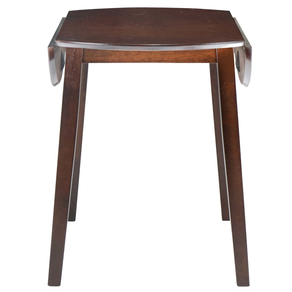 Eettafel inklapbaar rond MDF bruin is nu te koop bij PeponiXL, paradijselijk wonen!