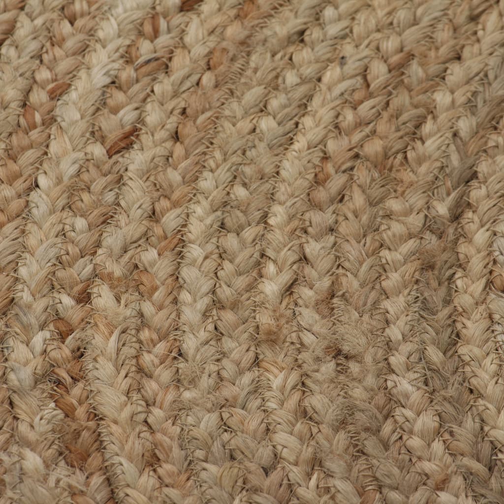 Tapijt rond 150 cm gevlochten jute is nu te koop bij PeponiXL, paradijselijk wonen!