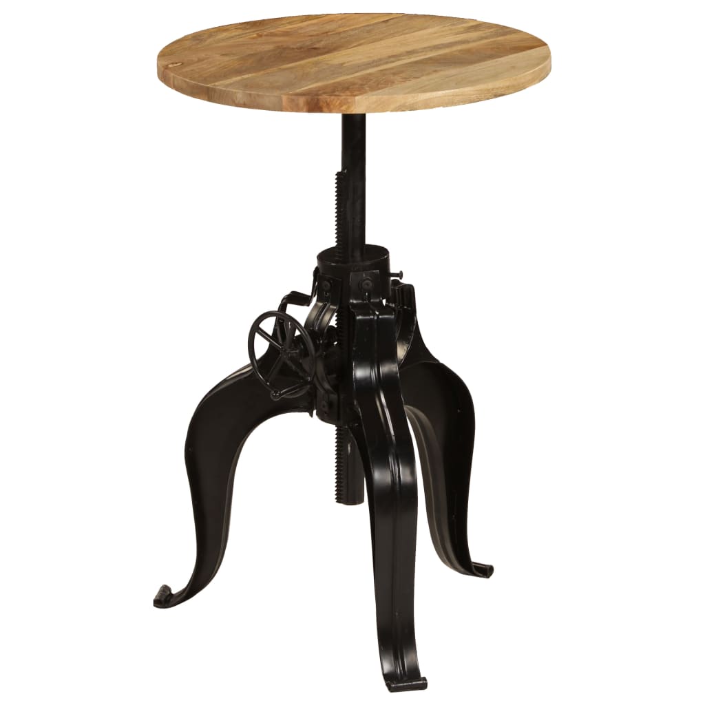 Bartafel 60x(76-110) cm massief mangohout is nu te koop bij PeponiXL, paradijselijk wonen!