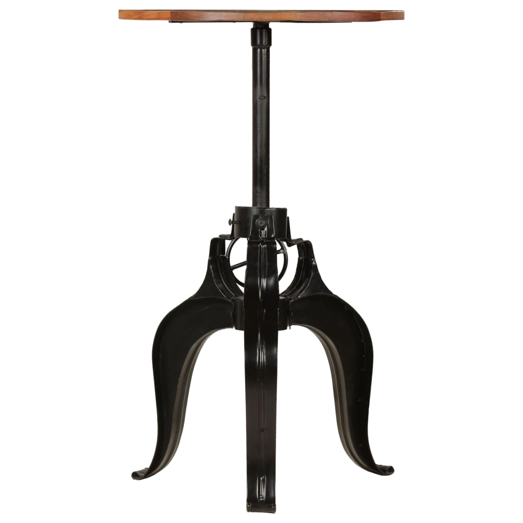 Bartafel 60x(76-110) cm massief gerecycled hout is nu te koop bij PeponiXL, paradijselijk wonen!