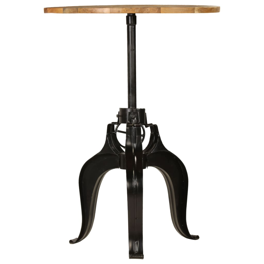 Bartafel 75x(76-110) cm massief mangohout is nu te koop bij PeponiXL, paradijselijk wonen!