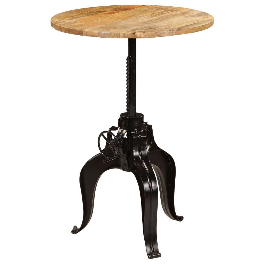 Bartafel 75x(76-110) cm massief mangohout is nu te koop bij PeponiXL, paradijselijk wonen!