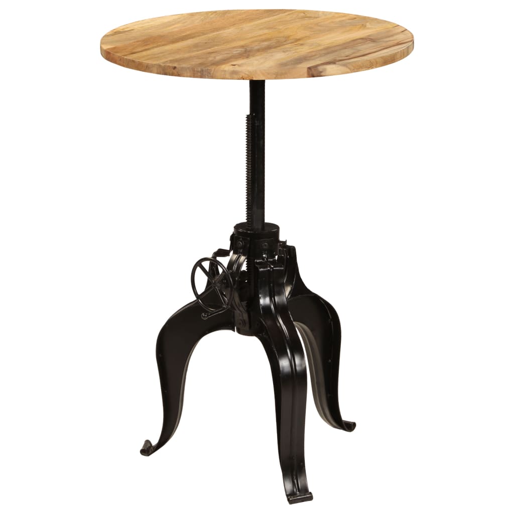 Bartafel 75x(76-110) cm massief mangohout is nu te koop bij PeponiXL, paradijselijk wonen!