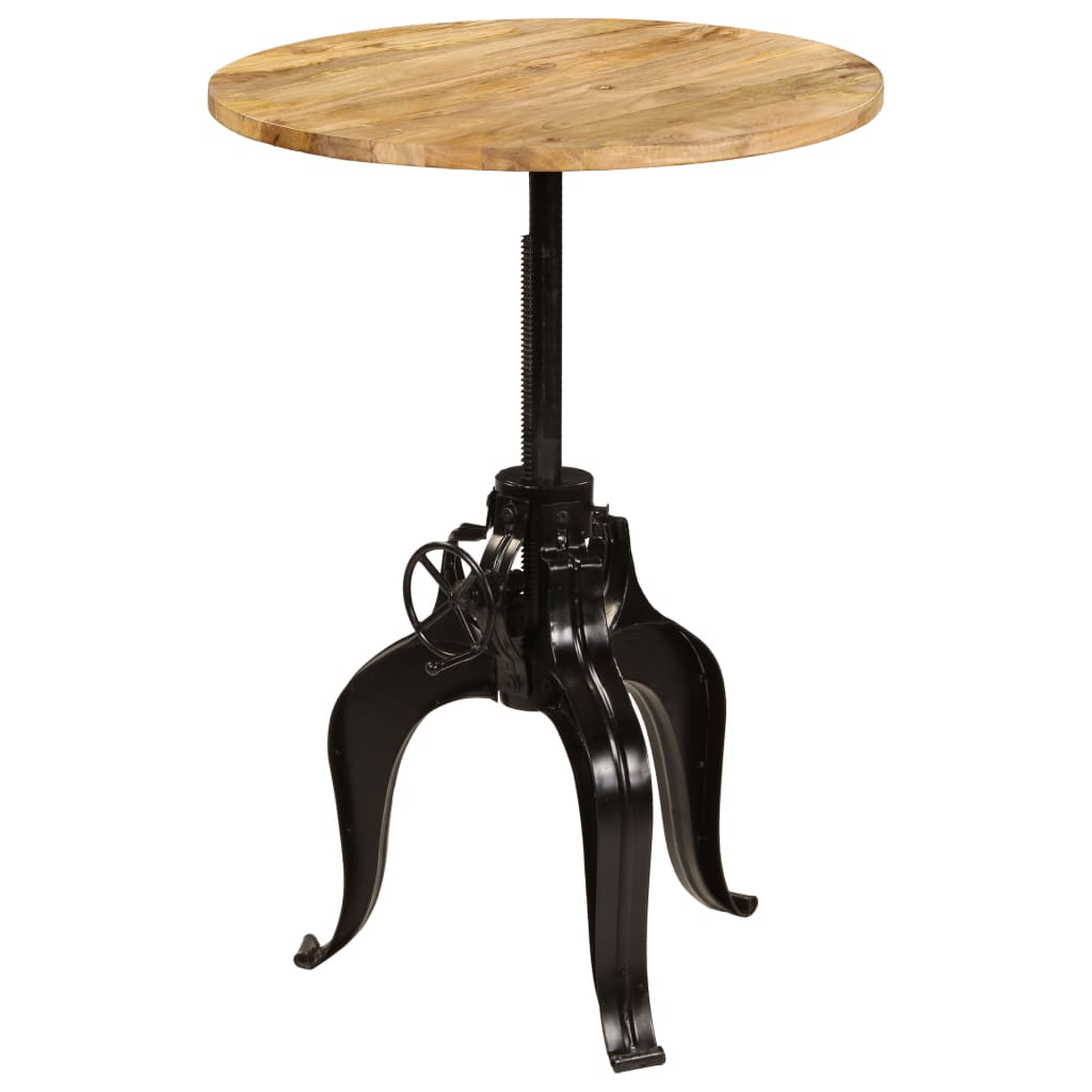 Bartafel 75x(76-110) cm massief mangohout is nu te koop bij PeponiXL, paradijselijk wonen!