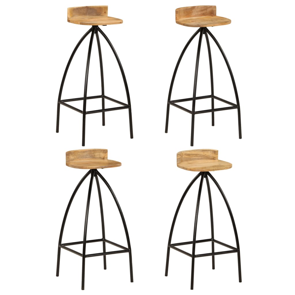 5-delige Barset massief mangohout is nu te koop bij PeponiXL, paradijselijk wonen!