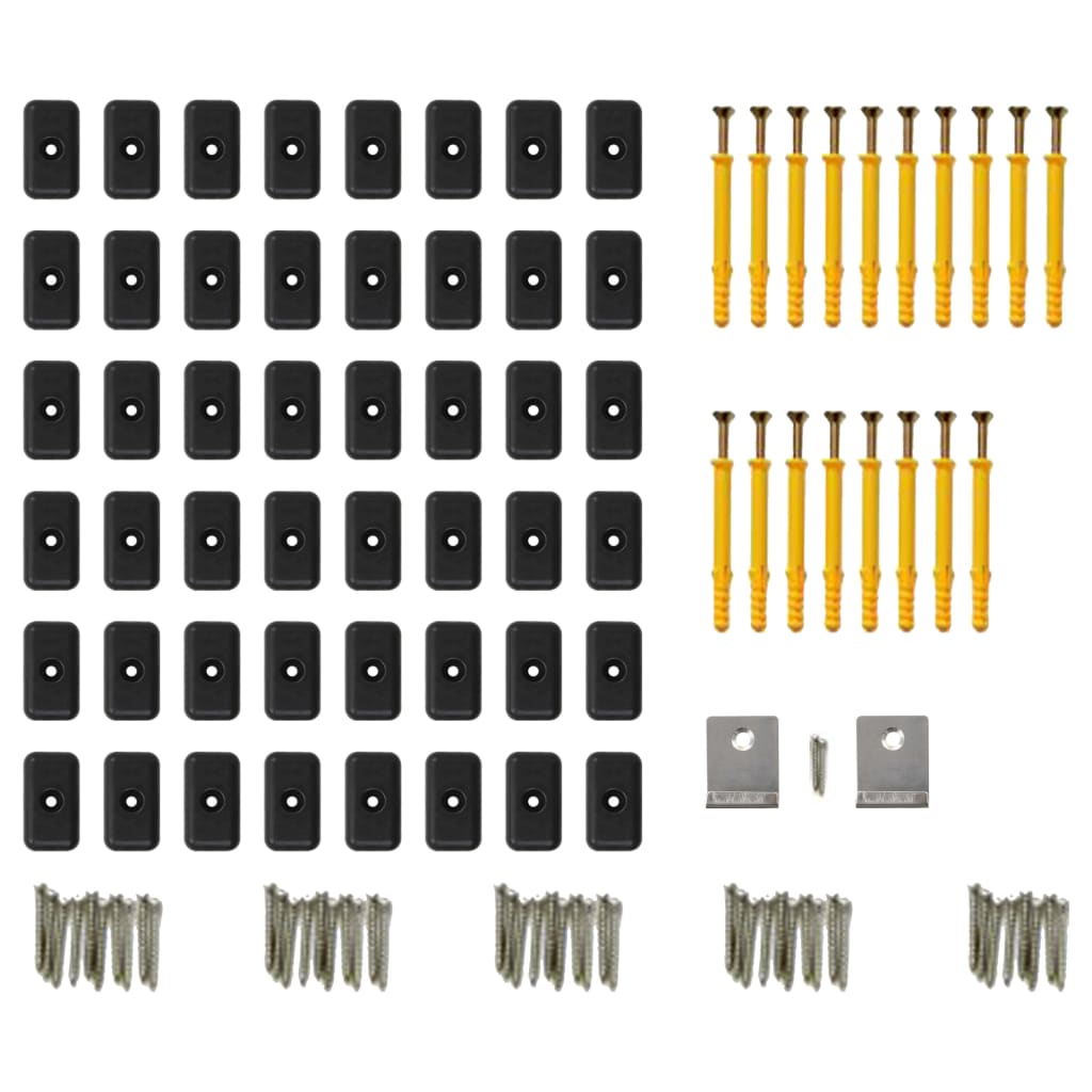 Terrasplanken HKC met accessoires 10 m² 2,2 m antraciet is nu te koop bij PeponiXL, paradijselijk wonen!