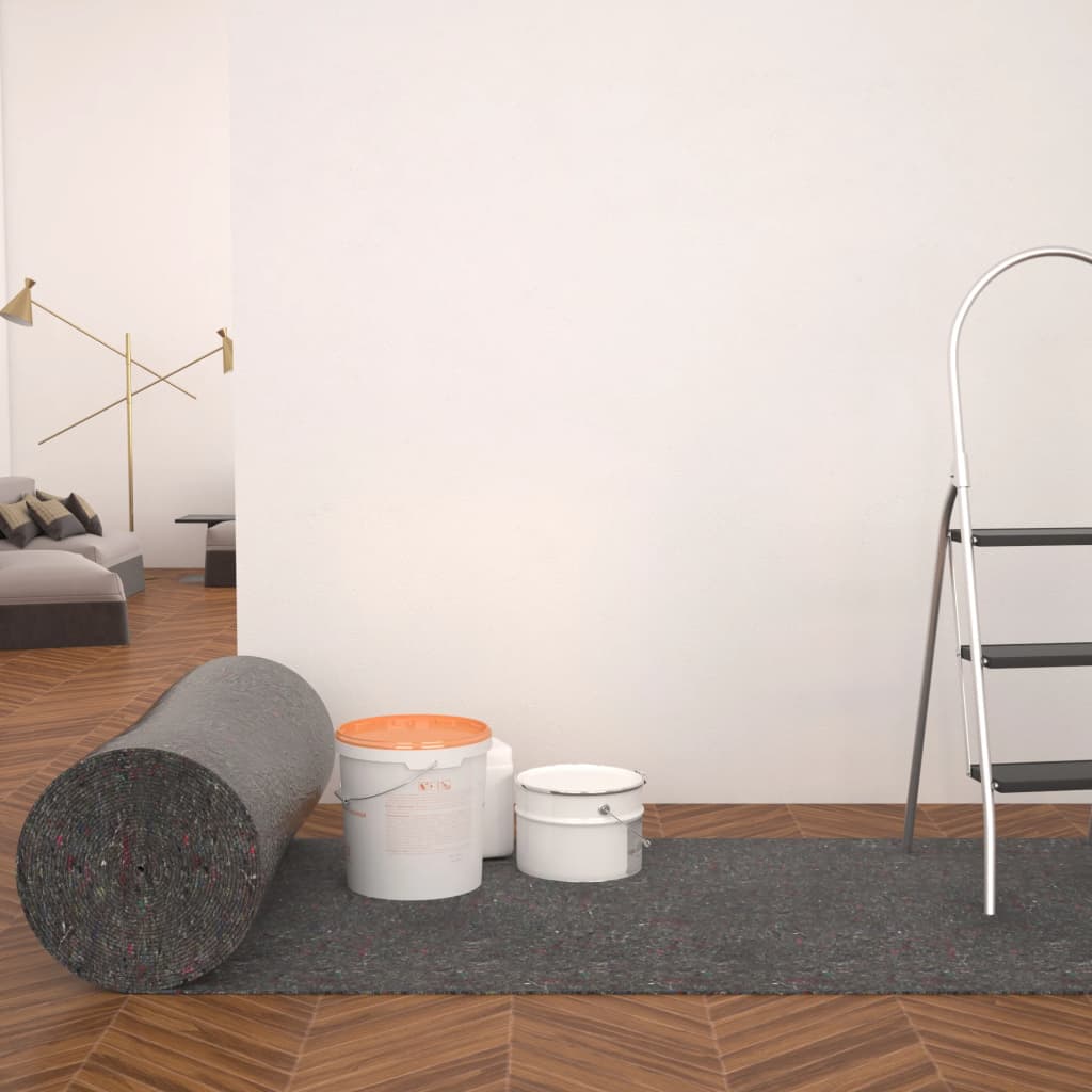 Schildersvlies anti-slip 50 m 180 g/m² grijs 2 st is nu te koop bij PeponiXL, paradijselijk wonen!
